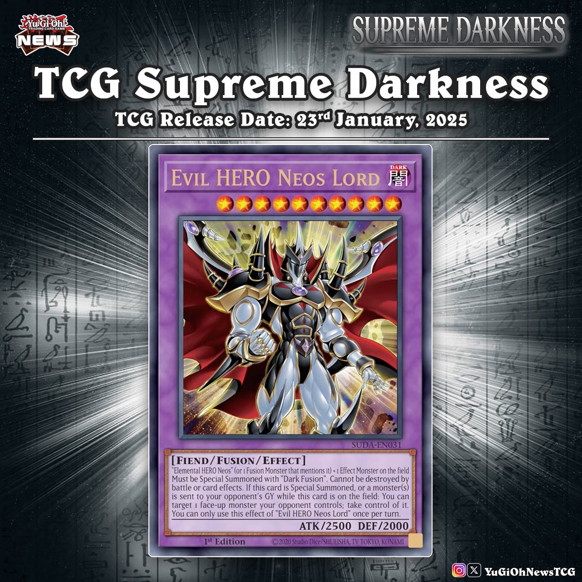 yugioh supreme darkness cards Supreme Darkness - 1st Edition