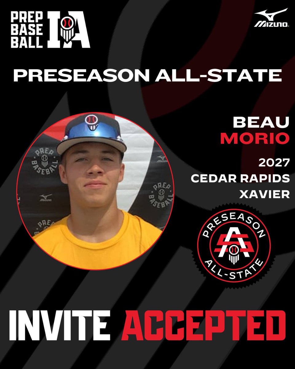 Prep Baseball Iowa (@prepbaseballia) on Twitter photo ๐๐๐๐ ๐๐๐๐๐๐๐๐๐ ๐๐๐-๐๐๐๐๐
๐๐ฏ๐ท๐ช๐ต๐ฆ๐ฅ ๐๐ค๐ค๐ฆ๐ฑ๐ต๐ฆ๐ฅ โ
Beau Morio | <a href="/MorioBeau/">Beau Morio</a>
โพ C/3B
๐ 2027
๐ <a href="/CRXBaseball/">Xavier Baseball</a>
๐ค loom.ly/jXs1O8c
๐๐๐๐๐๐๐ ๐๐๐๐ ๐ธ๐๐๐๐๐ โคต๏ธ
loom.ly/Td0Hqms ๐๐๐๐ ๐๐๐๐๐๐๐๐๐ ๐๐๐-๐๐๐๐๐
๐๐ฏ๐ท๐ช๐ต๐ฆ๐ฅ ๐๐ค๐ค๐ฆ๐ฑ๐ต๐ฆ๐ฅ โ
Beau Morio | <a href="/MorioBeau/">Beau Morio</a>
โพ C/3B
๐ 2027
๐ <a href="/CRXBaseball/">Xavier Baseball</a>
๐ค loom.ly/jXs1O8c
๐๐๐๐๐๐๐ ๐๐๐๐ ๐ธ๐๐๐๐๐ โคต๏ธ
loom.ly/Td0Hqms