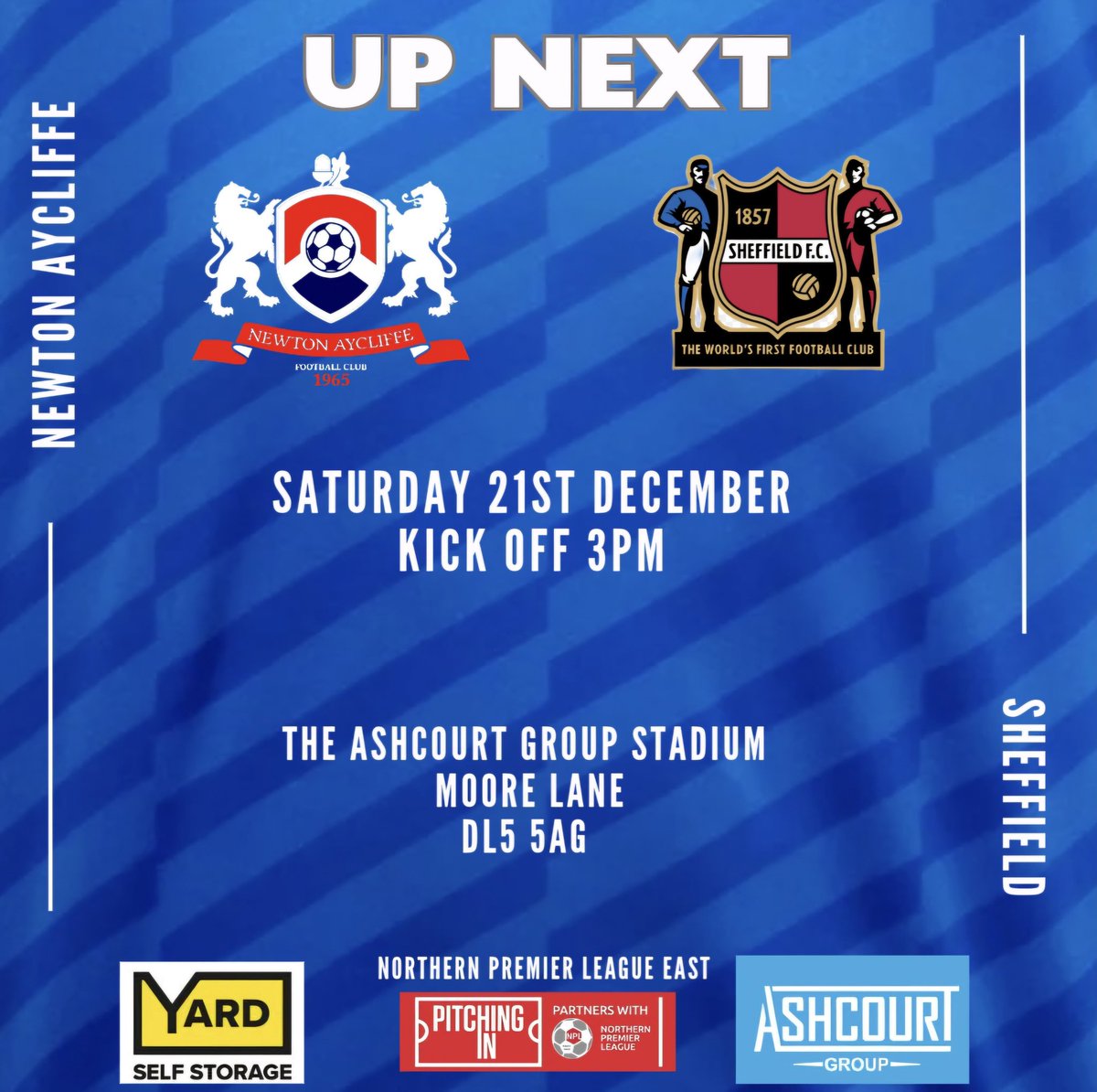 Newton Aycliffe FC tweet media