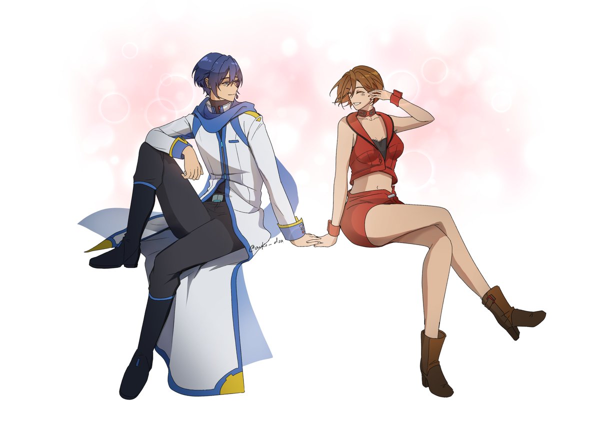auko_dsa's tweet photo. #kaimei #KAITO #MEIKO noodle stoppers 💞 https://t.co/OMJE9W6oL1