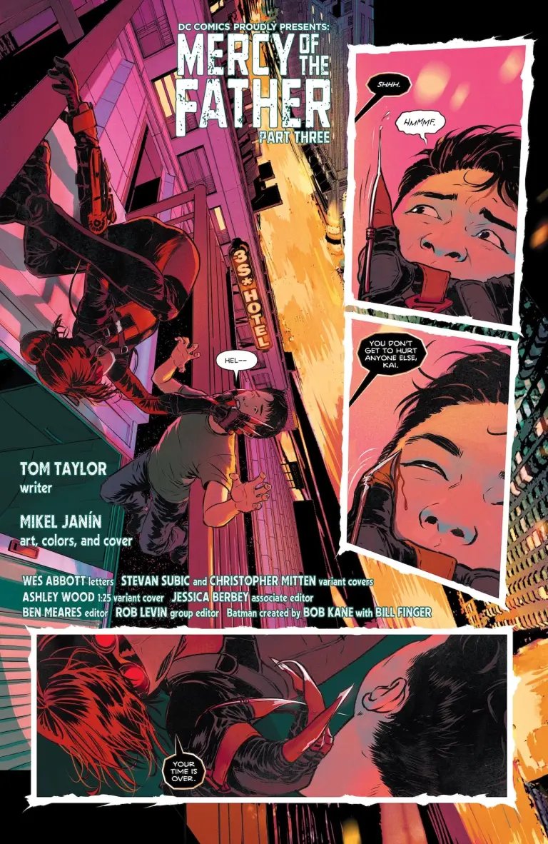 Detective Comics #1092 Preview!
Writer: Tom Taylor
Artist: Mikel Janin
Release Date: December 25, 2024 