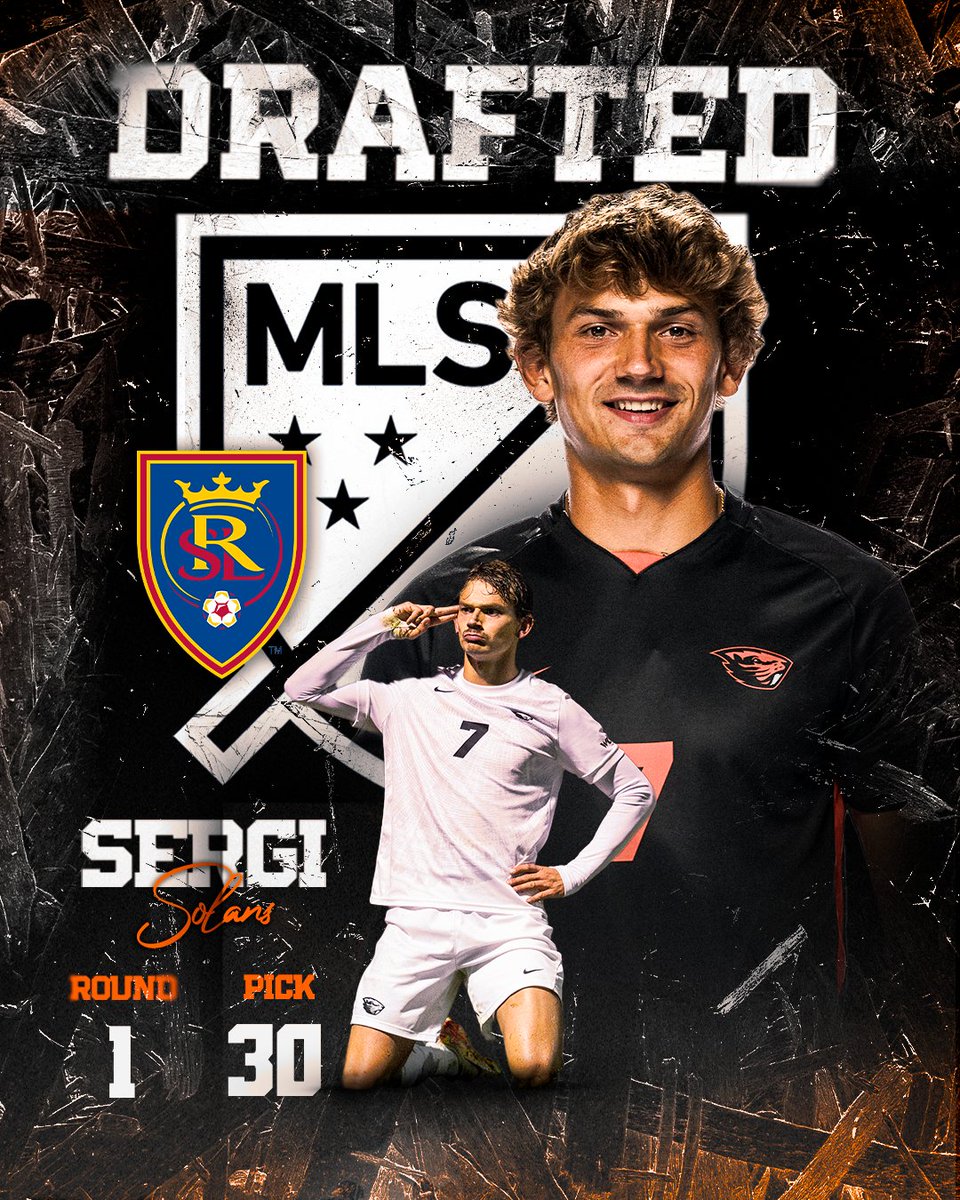BeaverMSoccer's tweet photo. ‼️ Sergi Solans has been selected by Real Salt Lake with the 30th pick in the MLS SuperDraft!‼️ https://t.co/3RApEytuOq
