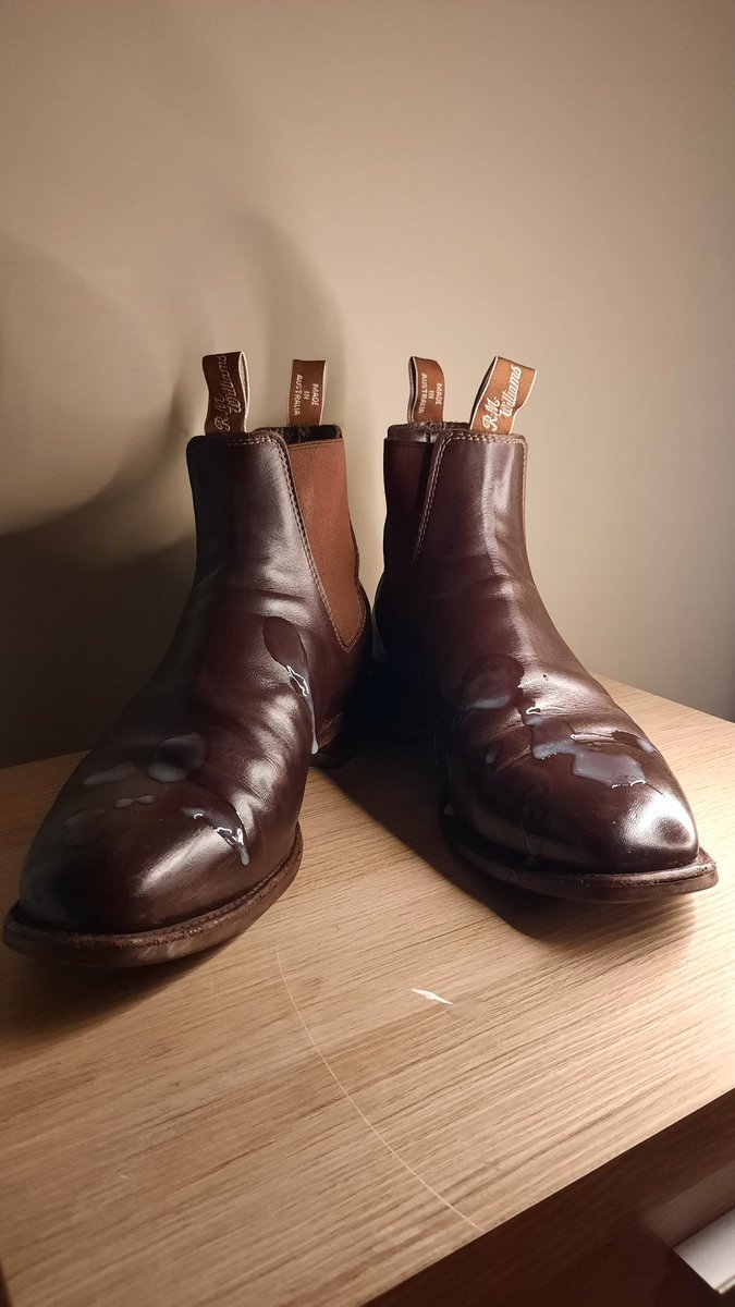 beefykiwifag2's tweet photo. Couldn't resist blowing a load on my RMs. Time to lick them clean.
#RMs #RMW #RMWilliams #bootporn #bootpig #bootfetish #gay #kink https://t.co/J213KHQIWg