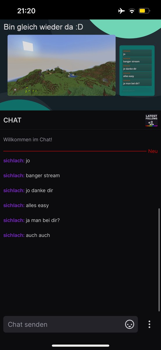 Leben als kleiner Streamer