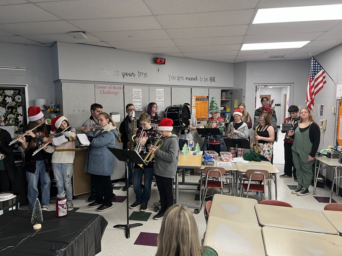 A personal music showcase was the cherry on top of an amazing holiday lunch. <a href="/HanoverMiddle/">Hanover Middle Sch</a>