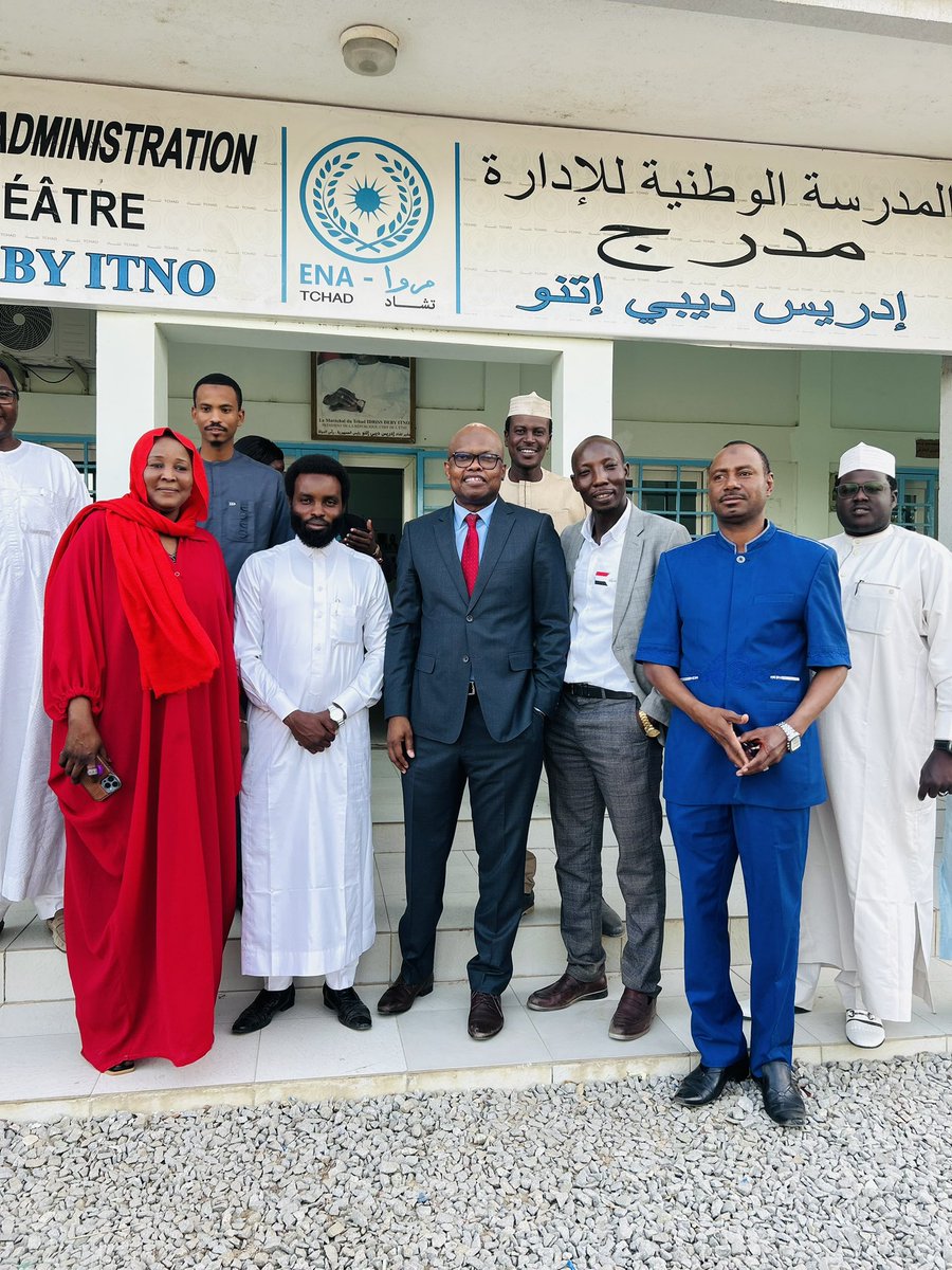 …je tiens à exprimer ma profonde gratitude à l’École Nationale d’Administration (ENA-Tchad) et au Dr Youssouf Terri <a href="/YoussoufTerri/">Youssouf Terri</a> pour m’avoir invité à animer le séminaire d’enseignement sur les politiques publiques destiné aux auditeurs du master en administration publique,