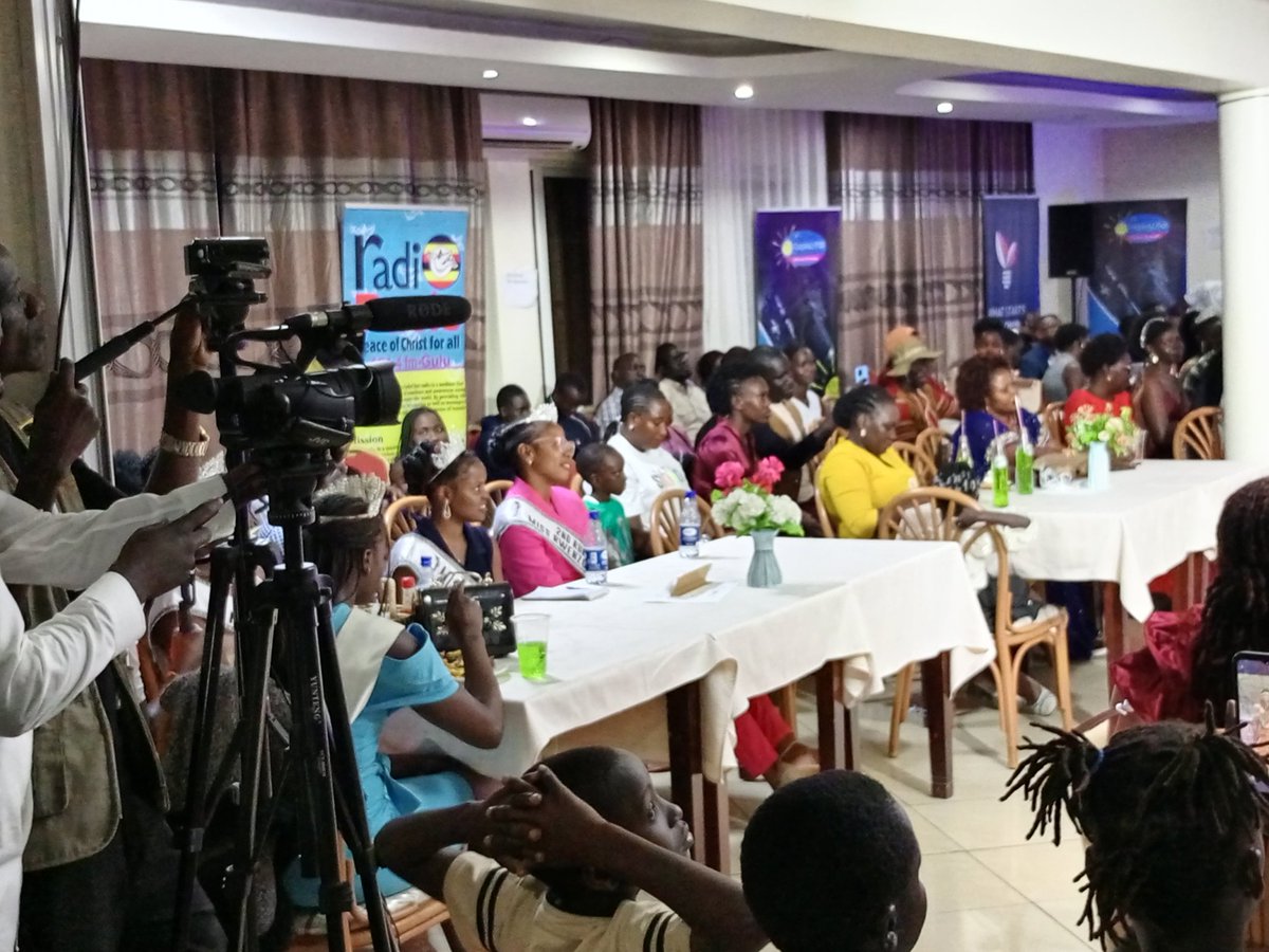 RadioPacisGulu's tweet photo. #HappeningNow
Face of Gulu City 2024 Grand Finale at Bomah Hotel.
#RadioPacisUpdate
#PeaceOfChristForAll https://t.co/tbceLYvclS