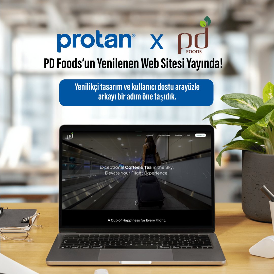 Protan's tweet image. PROTAN x PD FOODS

PD Foods’un Yenilenen Web Sitesi Yayında! 🚀

Yenilikçi tasarım ve kullanıcı dostu arayüzle markayı bir adım öne taşıdık.

.
🌎 protan.com.tr
📞 (0850) 885 01 08
✉ info@protan.com.tr
.
#webtasarım #protan #kurumsalwebtasarım #profesyonelwebtasarim