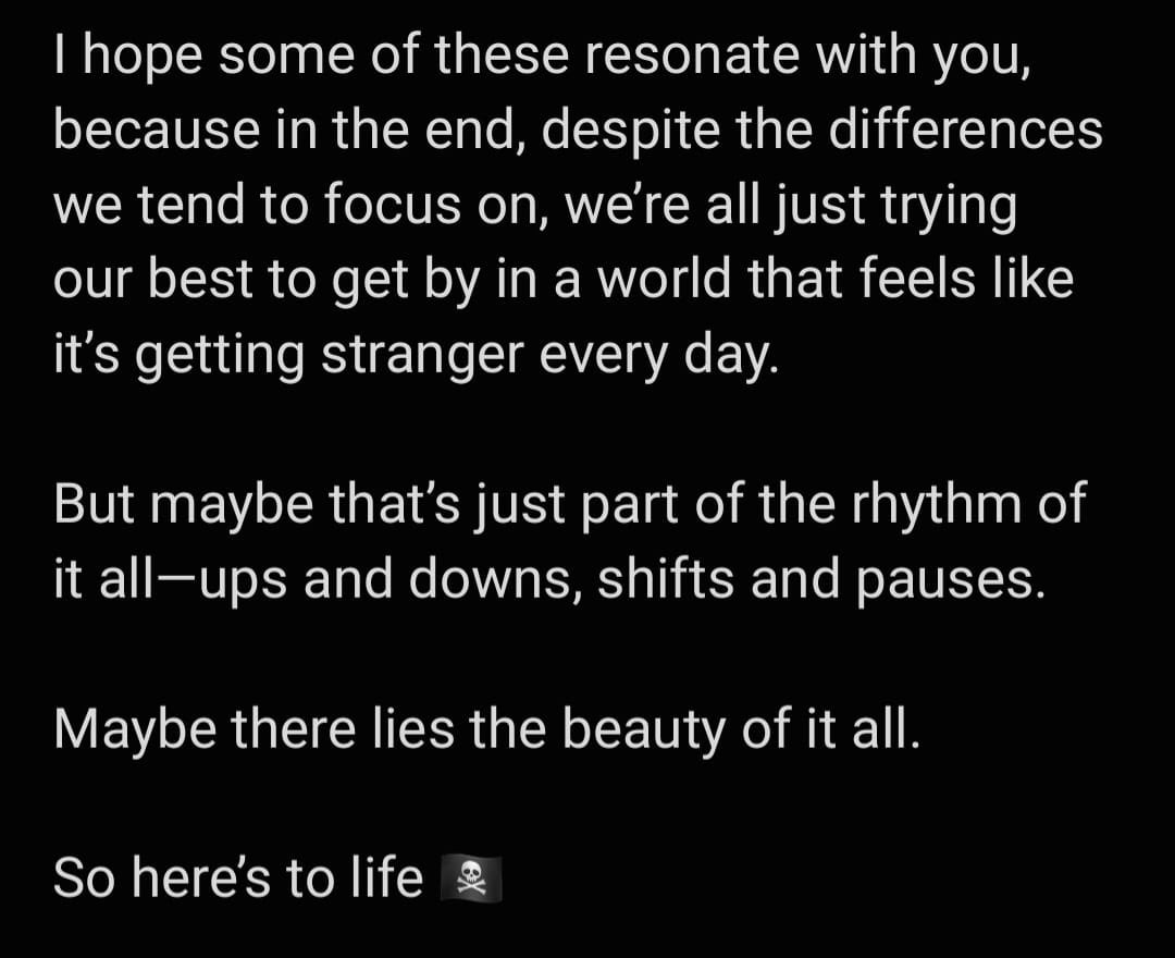 Another year on planet Earth 🏴‍☠️
