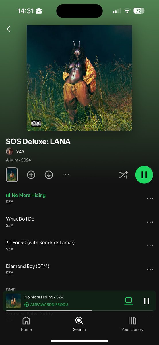 ITS OUT 😭😭😭😭 ily sza