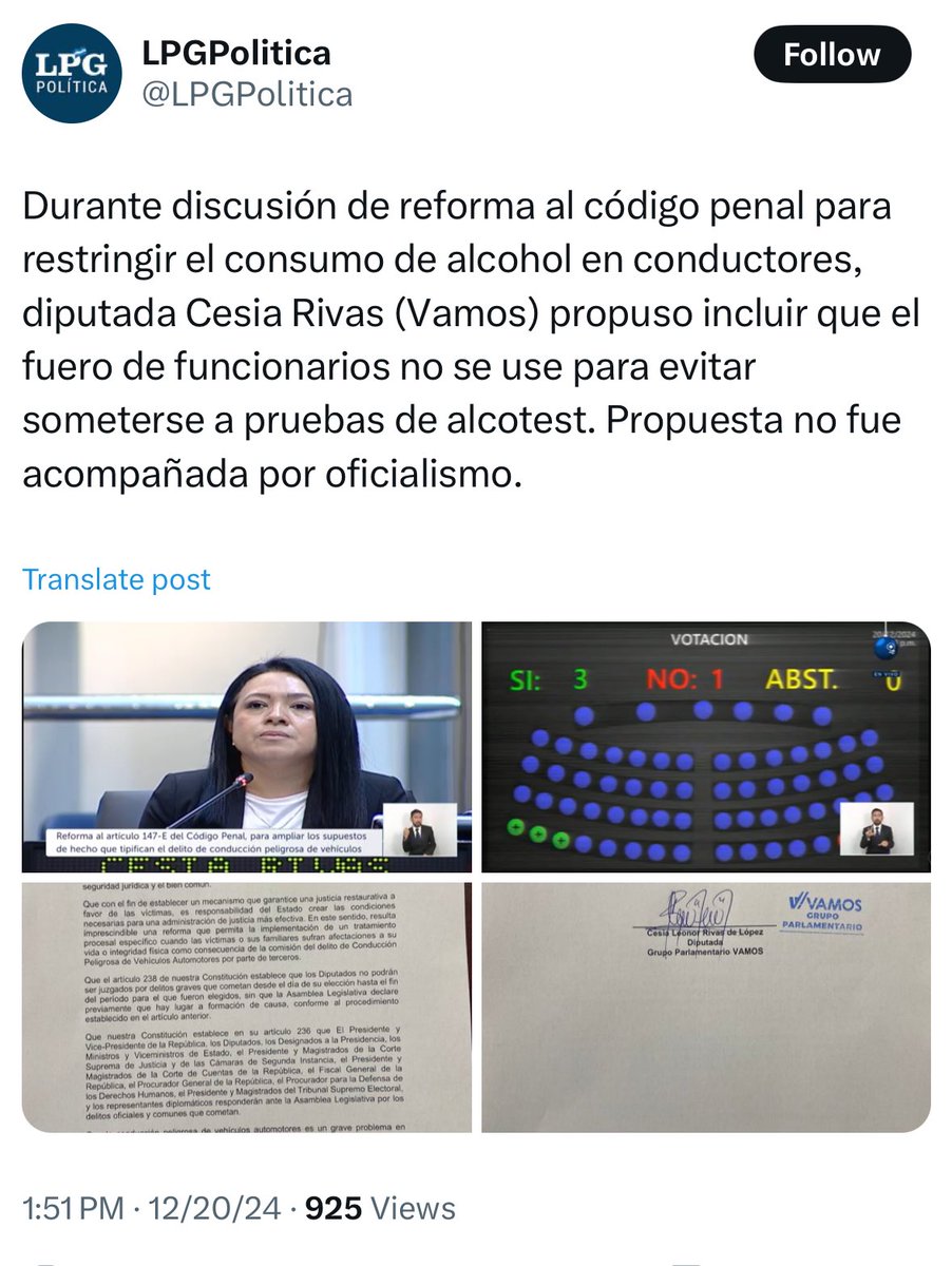 antoasb's tweet photo. Como dije anteriormente: 

Para los diputados, familiares y cheros del presidente no habrá “tolerancia cero”. https://t.co/aHSJChX3HZ