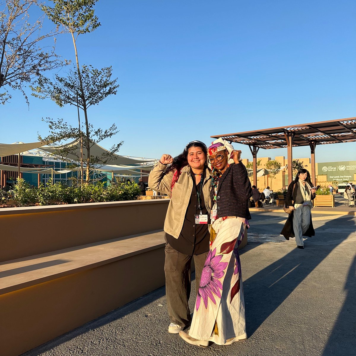 Xiomy Acevedo Navarro🌞🌊 (@xiomy_acevedo) on Twitter photo 🌍✨ Wrapping up the year at <a href="/UNCCD/">UN Land and Drought</a> <a href="/Cop16Riyadh/">COP16 Riyadh</a>! From civil society-led innovations to collaborative action, we tackled global challenges with bold ideas and a shared vision for a sustainable future.
💚 Let’s keep building momentum for 2025! 🌿 #ClimateAction #COP16Riyadh 🌍✨ Wrapping up the year at <a href="/UNCCD/">UN Land and Drought</a> <a href="/Cop16Riyadh/">COP16 Riyadh</a>! From civil society-led innovations to collaborative action, we tackled global challenges with bold ideas and a shared vision for a sustainable future.
💚 Let’s keep building momentum for 2025! 🌿 #ClimateAction #COP16Riyadh