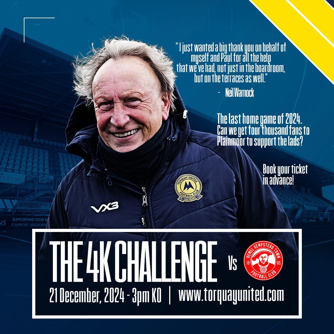 TUFC1899's tweet photo. One last drum roll and then we'll shut up...until match day. Thank you so much for the fantastic support!

Add your ticket to the over 3000 already sold for the match! 
➡️ https://t.co/eD1V96Lwjb

#tufc | #TORHEM https://t.co/Au9dzQ1Uga