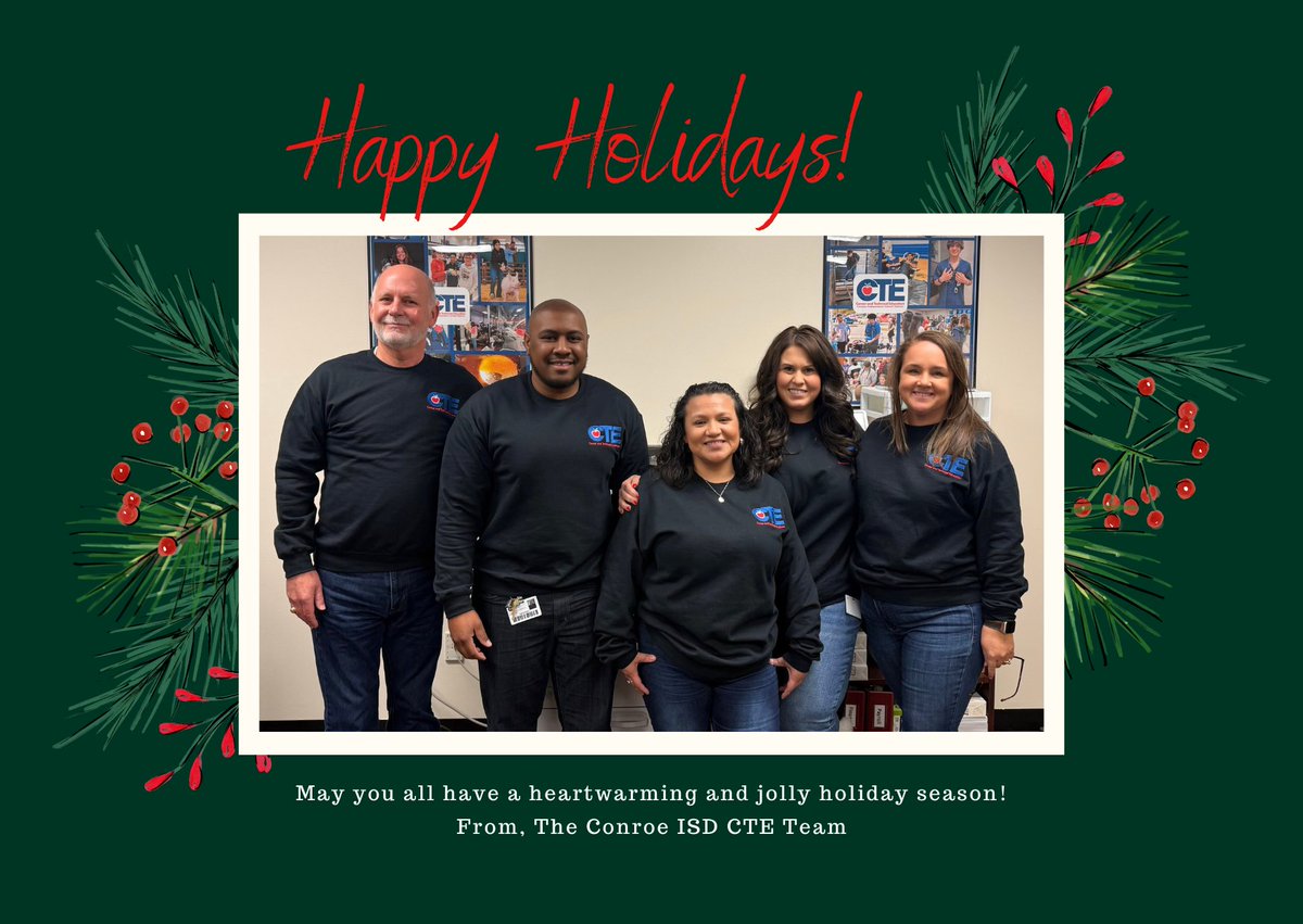 Wishing you all a Christmas break filled with rest and relaxation!
#CISDconneCTEd
