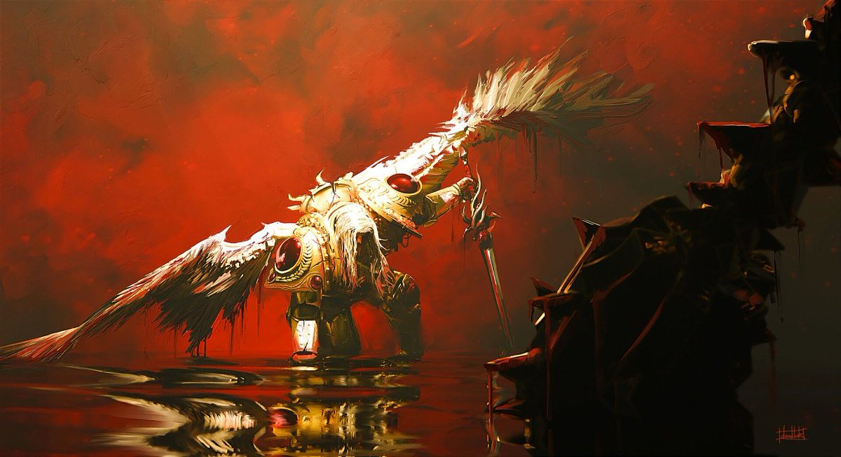 SanguinisI's tweet photo. "Sanguinius, Sacrifice"
Art by David Ok

#WarhammerCommunity #wh40k #warhammer40k #warhammer30k #warhammer30000 #horusheresy #WarhammerArt #bloodangels https://t.co/ohcVSH3qDe