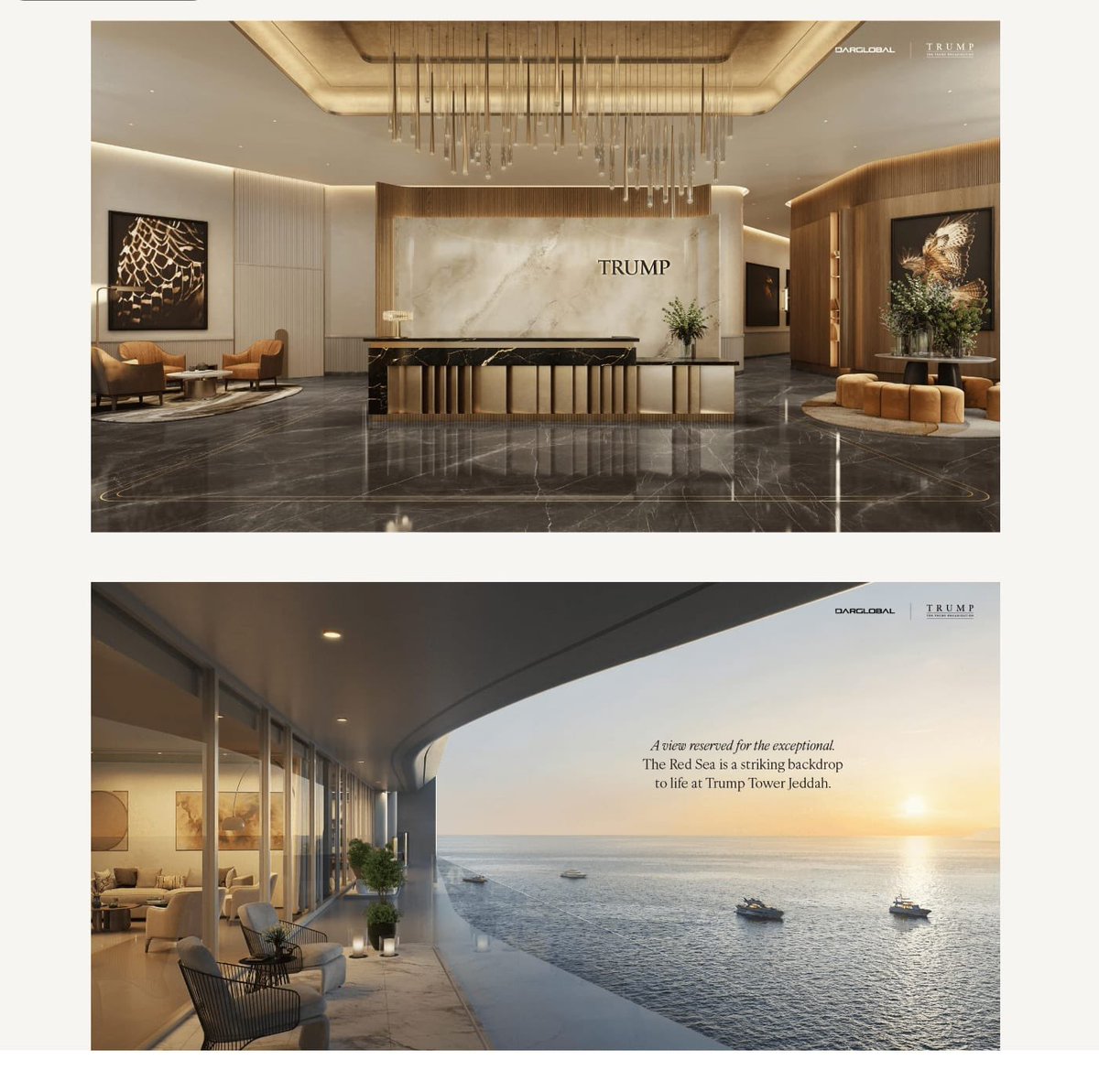 zah_396's tweet photo. بدأ الحجز في برج ترمب البحر بجدة📍
2029 التسليم 
🏖️🌊

المساحات 
غرفه 70 الى 102 م 
غرفتين 99 الى 158 م 
ثلاث غرف 145 الى 170 م 
أربع غرف 180 م -300 م - 312 م 

بنتهاوس 365 م 

الأسعار 
1,762,9000 مليون 
إلى 
15,000,000

350 شقه 
47 دور 

للتواصل : 0556270673 https://t.co/LQsllLJGAC