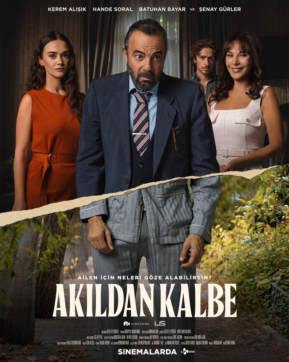 Sinemalardayız! ✨

#AkıldanKalbe sinemalarda! 🎬

<a href="/usyapimtv/">Üs Yapım</a>  <a href="/Sinehanefilm/">Sinehane</a>  #KeremAlışık #HandeSoral #BatuhanBayar <a href="/senaygurler/">Şenay Gürler</a> <a href="/BurhanGun/">Burhan Gün</a>  @ozerfeyzioglu