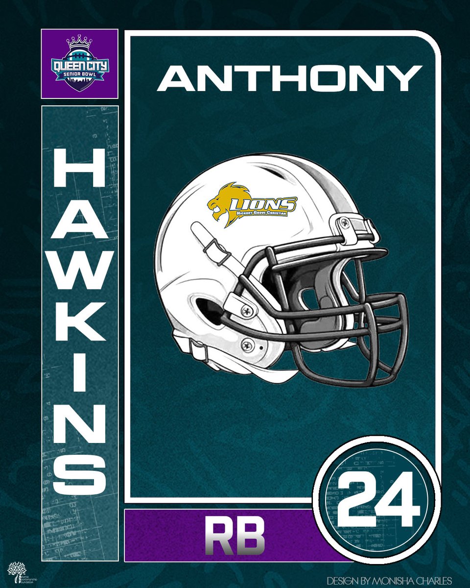 qc_seniorbowl's tweet photo. #WEST Running Back #24 Anthony Hawkins - Hickory Grove @Hawkins2025 https://t.co/dUNC1tbKri