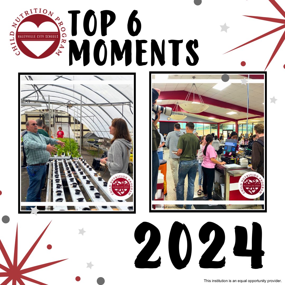 HaleyvilleCNP's tweet photo. As we reflect on 2024, weβre thrilled to share our top 6 momentsβand this one is a standout! Julie Creswell from @nytimes visited our district to feature our school meal program in an article! π€©
@HCSLionPride #HCSSLI #OnAMissionToFeedKids #ServeLeadInspire #WeAreHaleyville https://t.co/ocFvOG4jAz