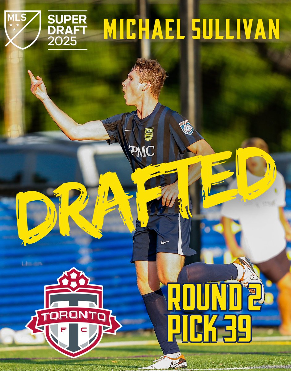 Steel City FC (@steelcityfc) on Twitter photo CONGRATULATIONS to <a href="/Msullivan_09/">Michael Sullivan</a> -- Round 2, Pick 9 (39th overall) to MLS @torontoFC!
#homegrown #pittsburghsoccer CONGRATULATIONS to <a href="/Msullivan_09/">Michael Sullivan</a> -- Round 2, Pick 9 (39th overall) to MLS @torontoFC!
#homegrown #pittsburghsoccer