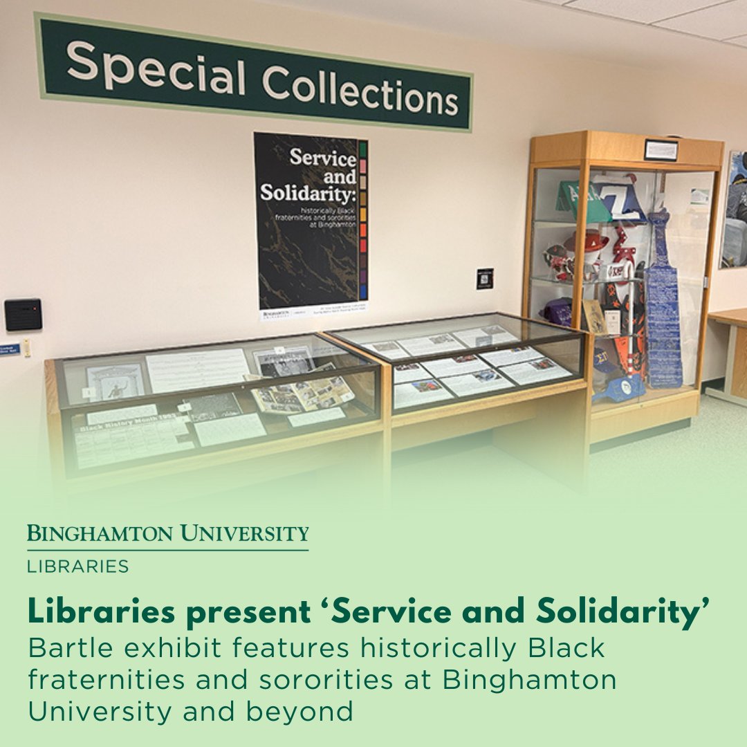 Binghamton University Libraries tweet media