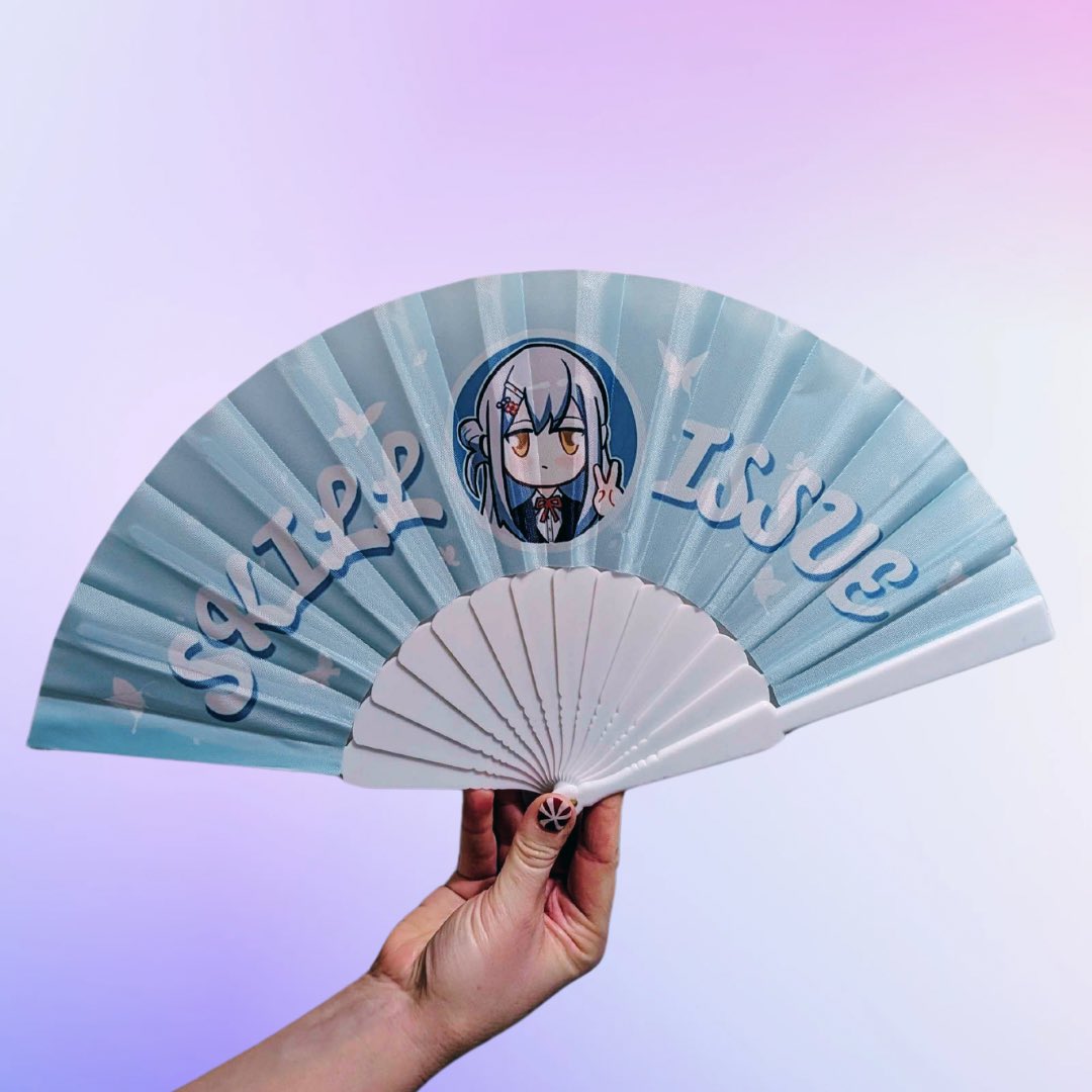 nycriichinomi's tweet photo. 🪭 MERCH ALERT 🪭

Our much beloved SKILL ISSUE fans are coming back on our site + 2 new characters joining Ichihime for your collection, Miki &amp; Yui!🀄️🪭💨

Designed by our lovely illustrator designer Xtine! 🎨

Coming to our square site tomorrow at 12PM!

🐱 Approved by Nutmeg! https://t.co/Tjlrtu245n