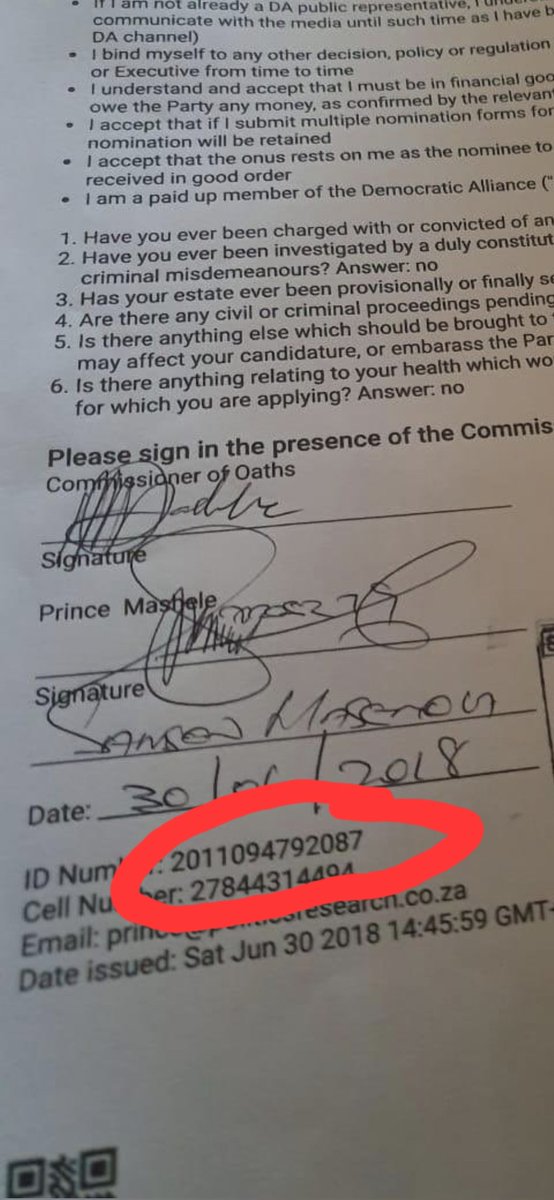 People seem to be taken aback that Prince Mashele is said to be born in 2011. But they forget that he is a lier, he lied, live on a TV show.