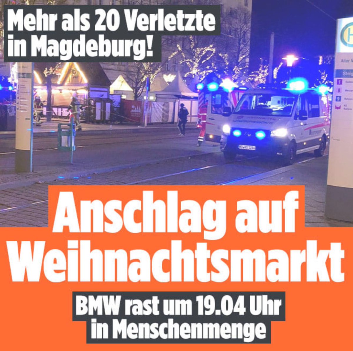 Gerade habe ich die schrecklichen Szenen aus #Magdeburg gesehen. Mir fehlen die Worte. Dieser Anschlag auf unsere Mitbürger, unsere Werte &amp; Kultur muss lückenlos aufgearbeitet werden. Ohne ideologische Scheuklappen. Meine Gedanken sind bei den Opfern &amp; ihren Familien. 🕯️
