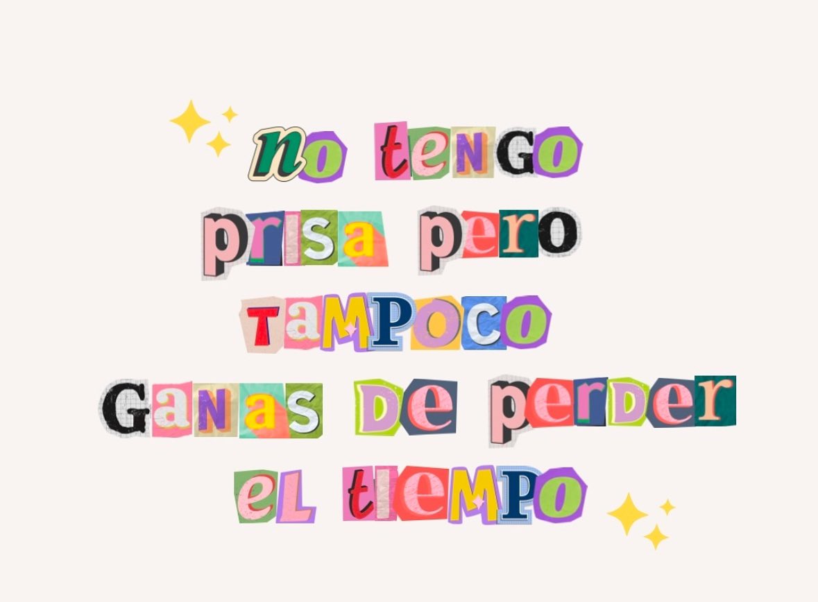 Claridad ante todo.