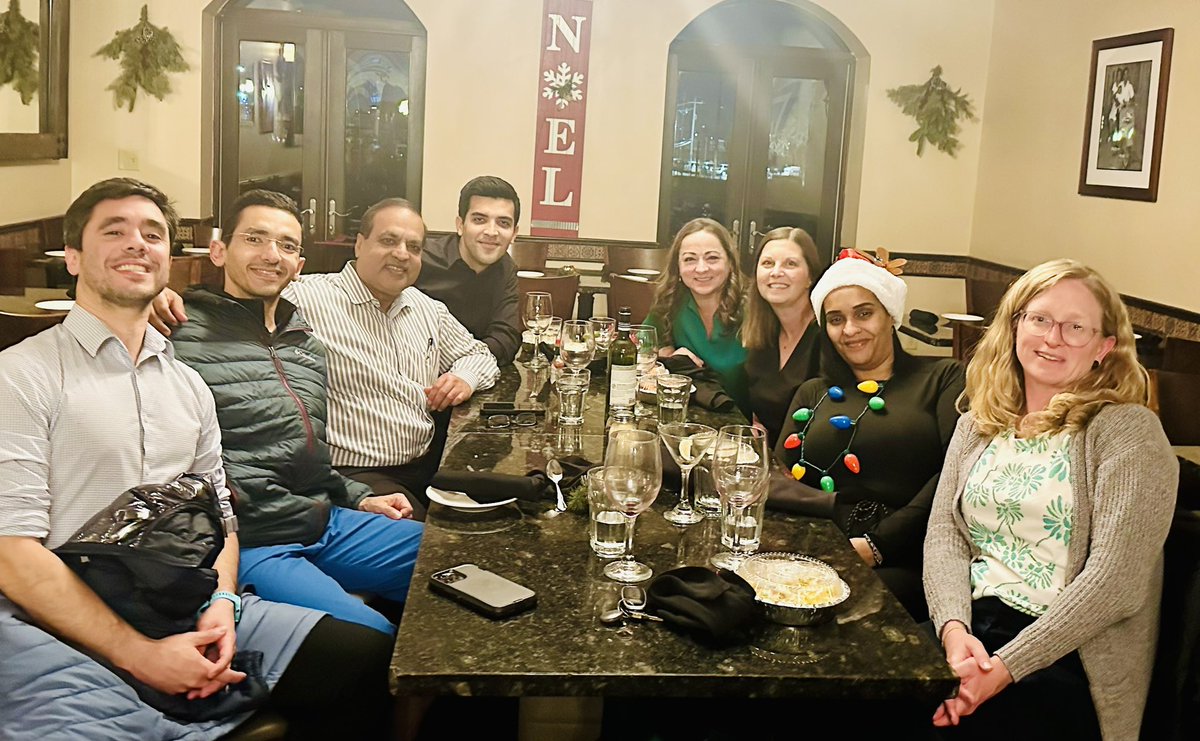 Mohamed Zaazoue (@zaazoue) on Twitter photo Making lifelong memories and everlasting friendships.
Wishing everyone happy holidays!
Photo with the dream team: Dr. Munish Gupta ( <a href="/mgspine/">Munish Gupta M.D.</a> ), Arnaldo Martinez-Rivera, Nuri Demirci, Tricia Nester, Becky Fister, Dawn Carter, and Michelle Seiffert. Making lifelong memories and everlasting friendships.
Wishing everyone happy holidays!
Photo with the dream team: Dr. Munish Gupta ( <a href="/mgspine/">Munish Gupta M.D.</a> ), Arnaldo Martinez-Rivera, Nuri Demirci, Tricia Nester, Becky Fister, Dawn Carter, and Michelle Seiffert.