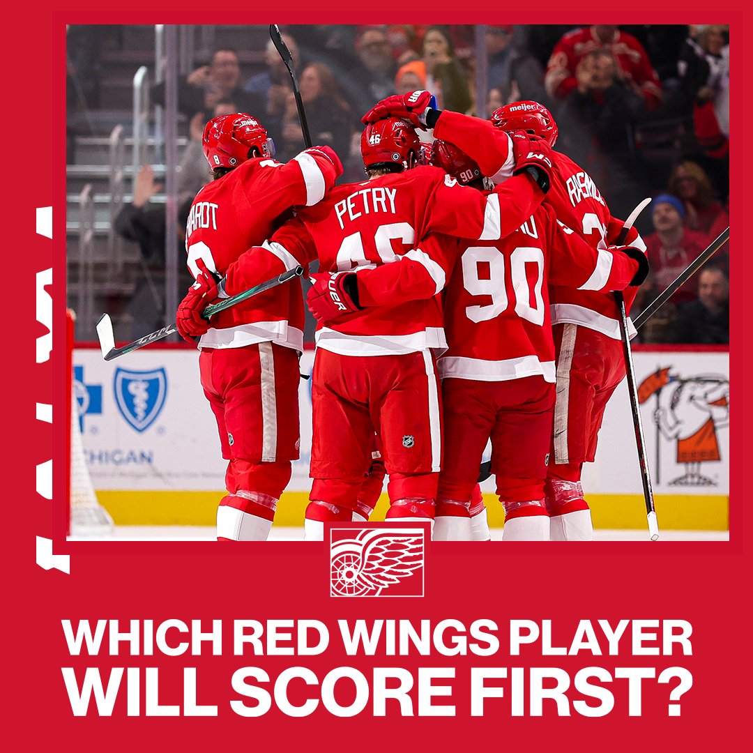 DetroitRedWings's tweet image. Canadiens vs. #RedWings! 

Reply with who you think gets our first goal tonight using #drwfirstgoal &amp;amp; #contest for a chance to win a signed puck!

Rules: bit.ly/firstgoal_2425