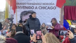 DavidWolf777's tweet image. This mucky individual is @fernandeznorona, president of the Mexican senate via the #morena socialist narcoregime. He praises Cuba, Venezuela, but the hypocrite enjoys the wonders of capitalism and lavish travels. He visited #Chicago to protest against @realDonaldTrump.