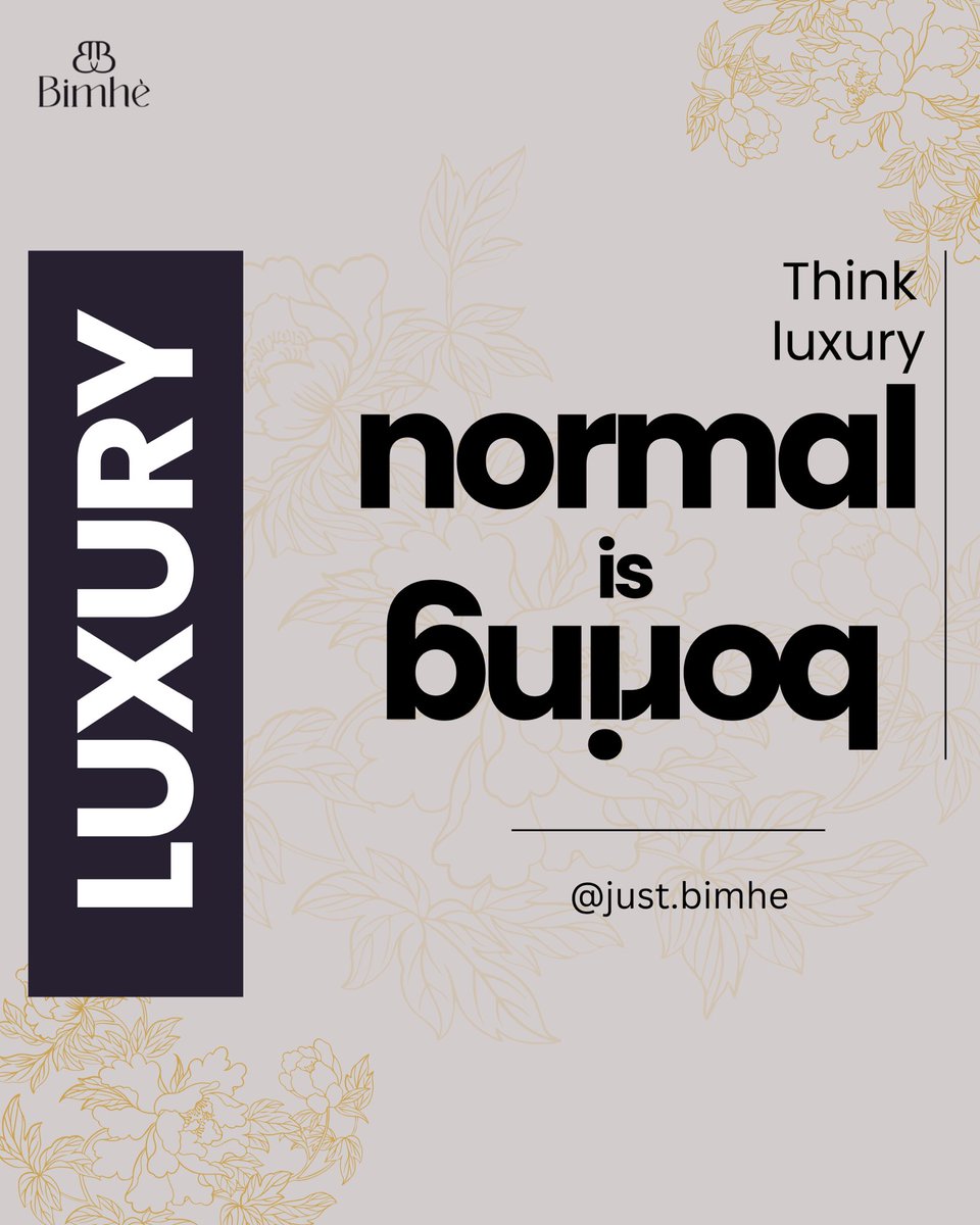 JhuztDesign's tweet photo. I designed a social media copy for bimhe luxury stores.
I will be updating y’all on my new designs.
#GhostDesigner
#DesignersCreatives https://t.co/Wa0ad8bDhq