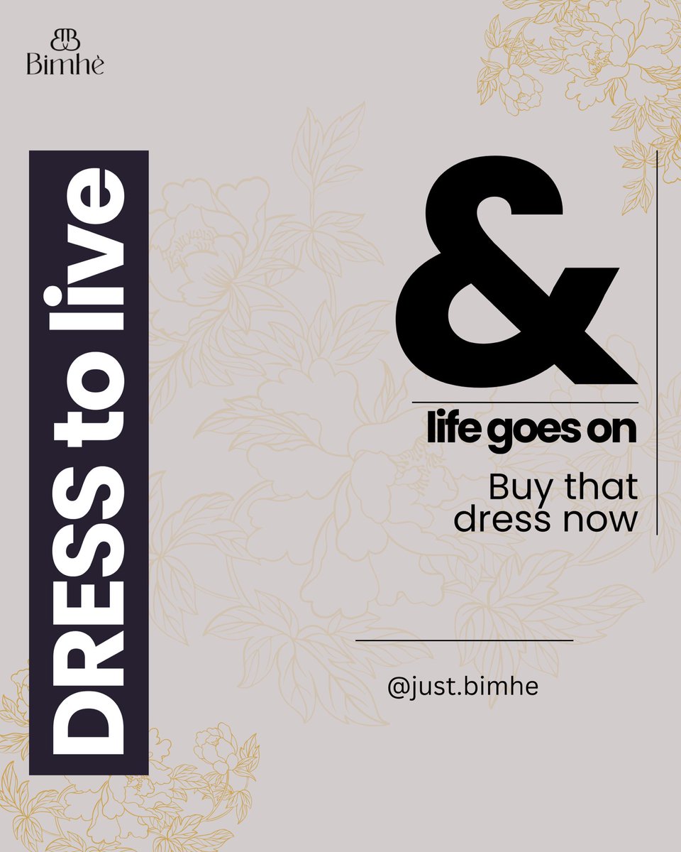 JhuztDesign's tweet photo. I designed a social media copy for bimhe luxury stores.
I will be updating y’all on my new designs.
#GhostDesigner
#DesignersCreatives https://t.co/Wa0ad8bDhq