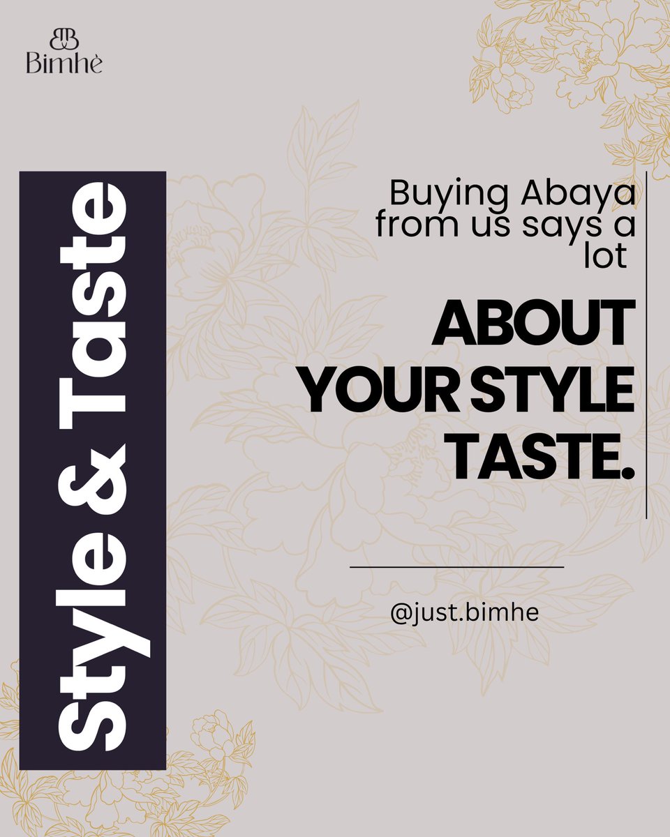 JhuztDesign's tweet photo. I designed a social media copy for bimhe luxury stores.
I will be updating y’all on my new designs.
#GhostDesigner
#DesignersCreatives https://t.co/Wa0ad8bDhq