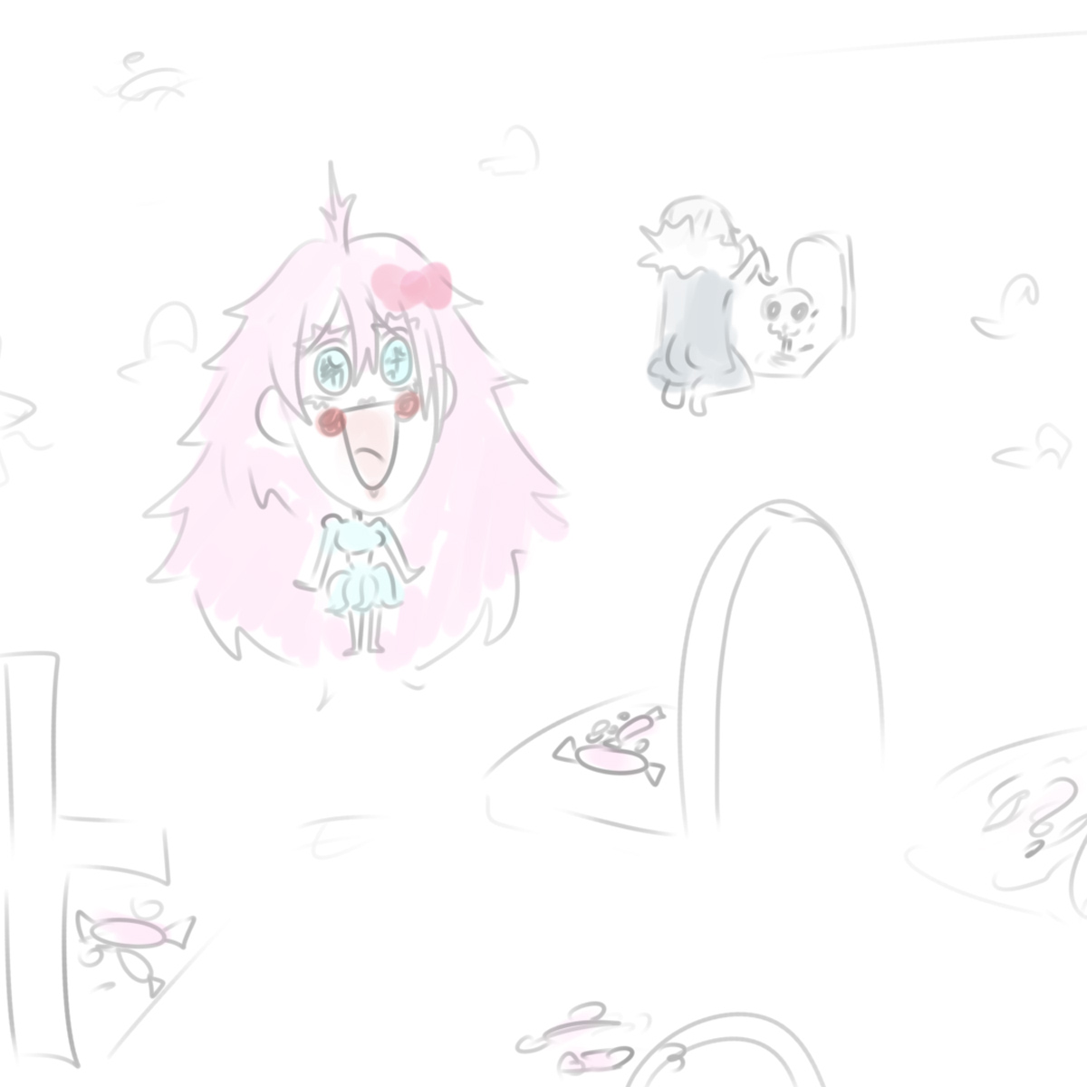 Mine and <a href="/kusokzalupy/">Mr. Rindolph</a> sillies
#oc #ocart #artmoots #originalcharacters