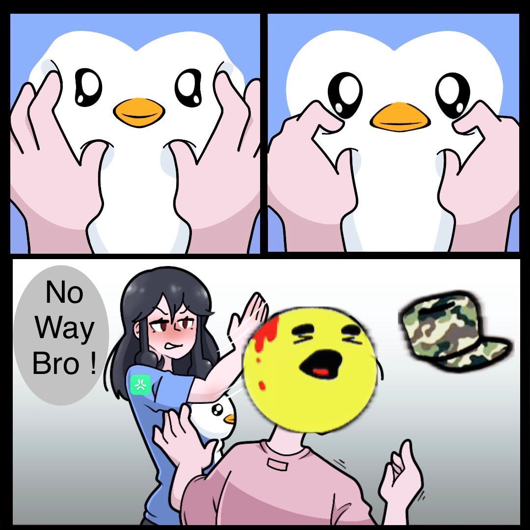 What a lovely NFT 🐧 of <a href="/AbstractChain/">Abstract</a> .
IS IT TRUE 🖐️ @onchainarmy ? 
……. 🫣 ✳️