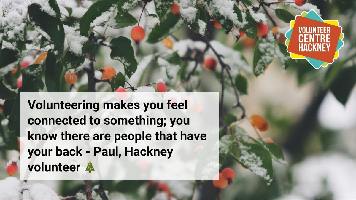 😀 “When you volunteer, you build trust with people.” Paul, Hackney volunteer

✨ Read Paul’s thoughts on community in #Hackney, and volunteering at <a href="/tcdhackney/">Hackney Xmas Dinner</a> buff.ly/49KggxJ 

@lemnsissy

#christmas #volunteering #community #vchackney