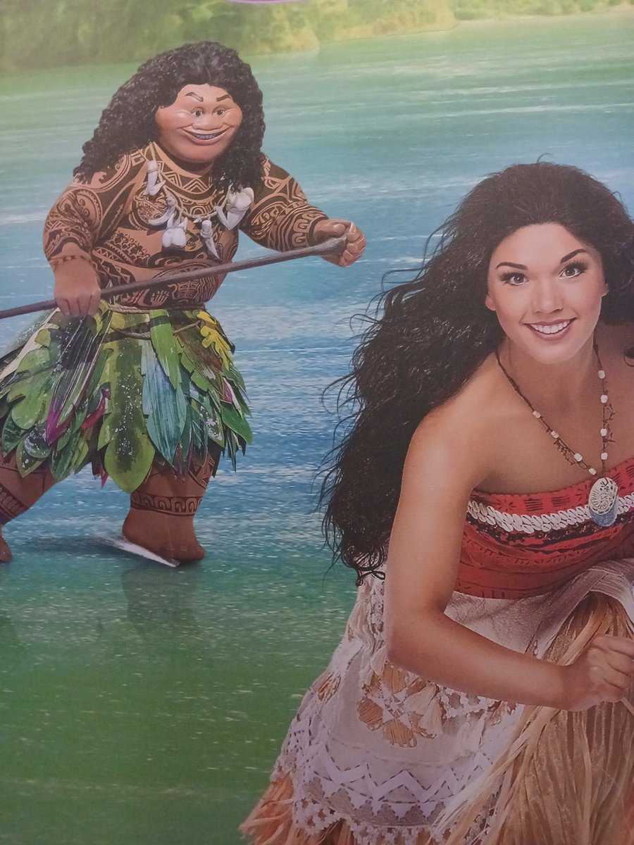 Moana nightmare fuel at the O2 before Slipknot.