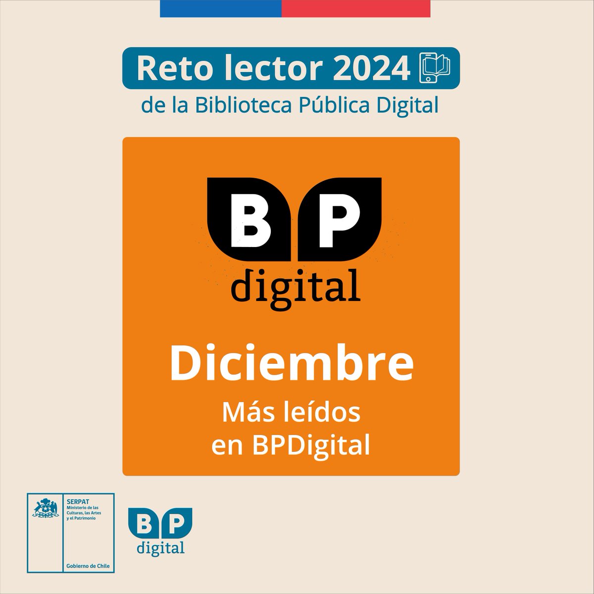 BibliotecasSNBP's tweet image. Acompaña este fin de año con la lectura de los libros más pedidos de 2024 en la @bpdigital_cl y termina tu #retolector. Elige entre clásicos de Homero, Poe, Orwell y Gabriela, Mistral, entre otros.

Revisa la colección sugerida en bpdigital.cl/results?collec…