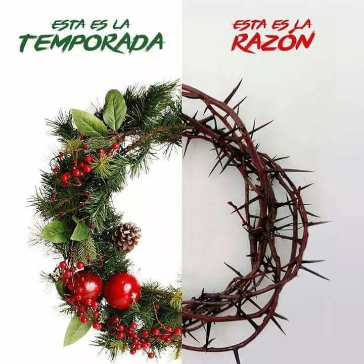 – Una corona de adviento se convertirá en una corona de espinas.
– El cuerpo que se encarnó en la virgen, será inmolado en un madero.
– El que fue colocado en un pesebre envuelto en pañales, será colocado en un sepulcro envuelto en sabanas.
– Por el que las huestes celestiales