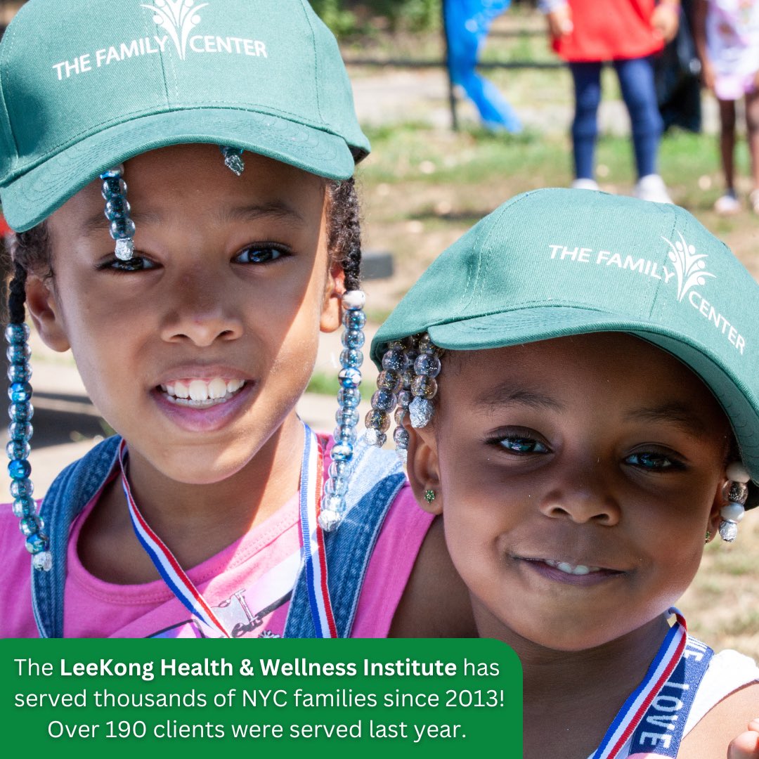 The LeeKong Health &amp; Wellness Institute has been a trusted mental health resource for NYC youth since 2013! Join us in supporting this work: bit.ly/TFCGiveEOY. 💚