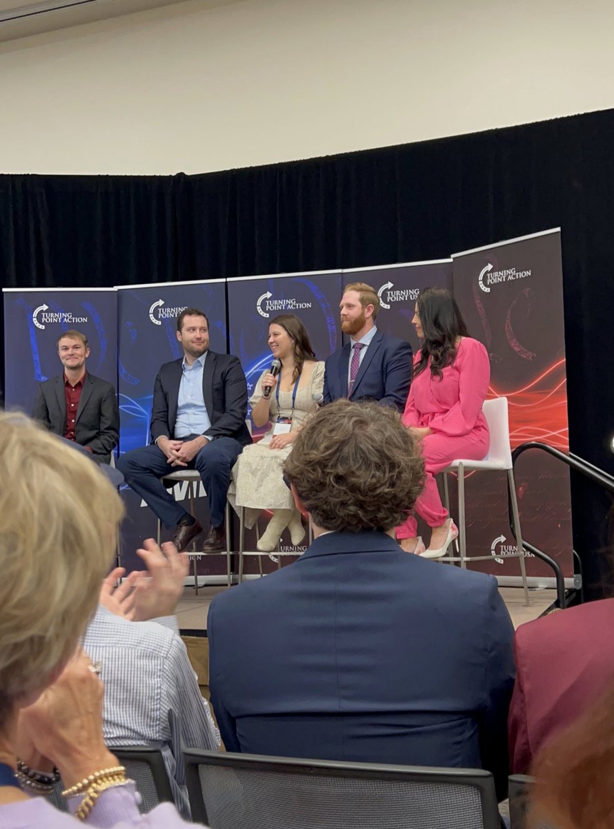briana15arnold's tweet photo. So blessed to have had the opportunity to speak at #Amfest2024 on our Faith Coaltion Panel! 

I got into politics because of my faith and what Jesus has done in my life. A highlight of my career so far is to be able to share that with others🇺🇸 https://t.co/5nv3KMO1bj
