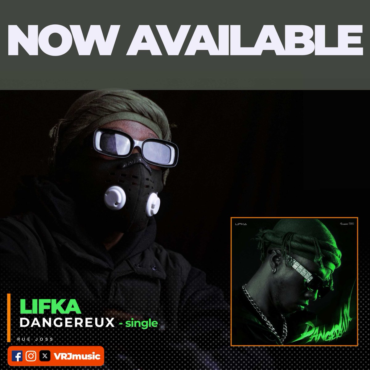 VRJmusic's tweet photo. 🔥🔥
📹: @Lifkanomore - DANGEREUX (Official Video)
🔗: https://t.co/yZ7JSeEry1 via #VRJmusic https://t.co/y6nR0u7WRU