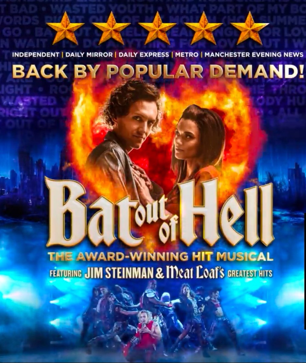 We had an amazing time at the Sitzprobe for <a href="/BatTheMusical/">Bat Out Of Hell</a> …..here are some snippets from the insanely talented cast 🦇

youtu.be/-o_vm-Q2Ldw?si…
<a href="/Rosie_B21/">Rosie</a>