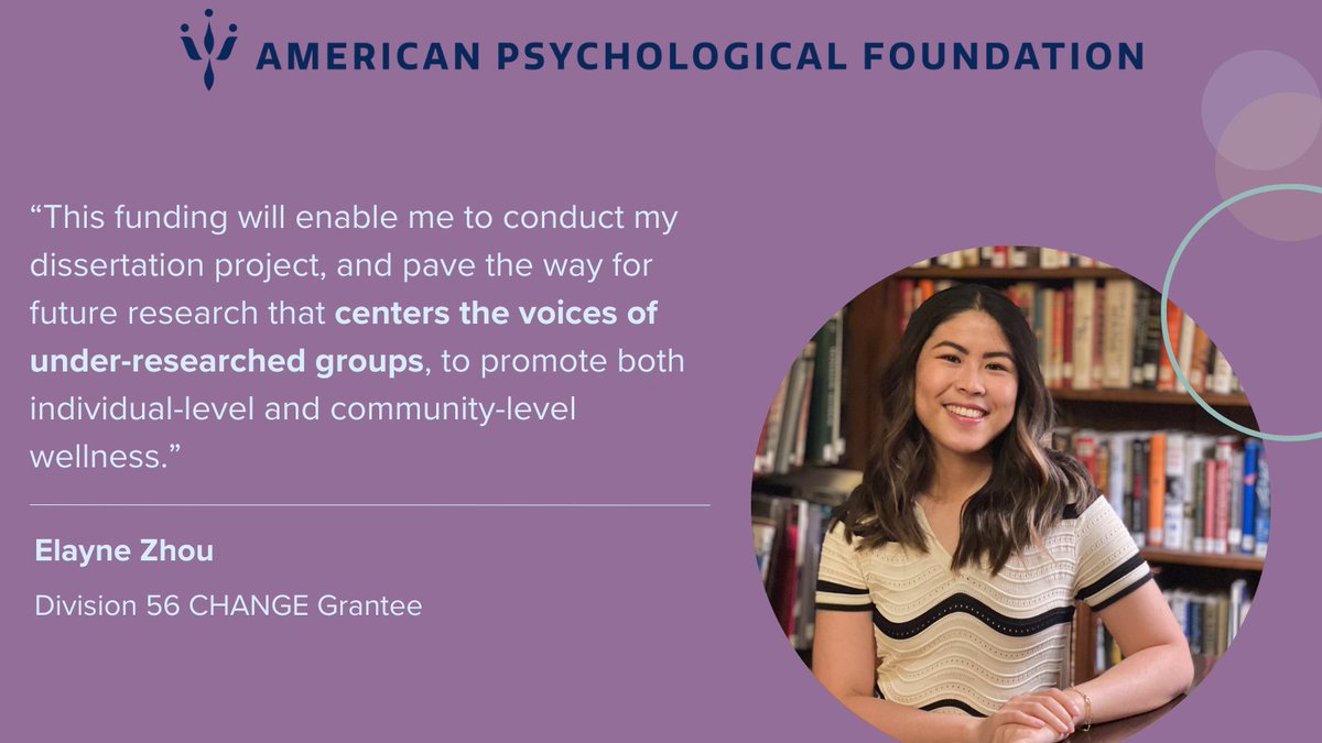 American Psychological Foundation tweet media