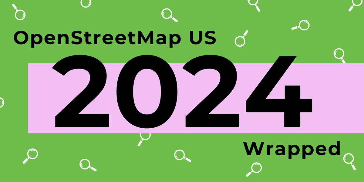 Whew! 2024! What a year it's been. Get all the OSM US highlights in our latest blog post
🔗 buff.ly/3ZL1LFk 

#OpenStreetMap #FeelGoodFriday #YearInReview #nonprofit