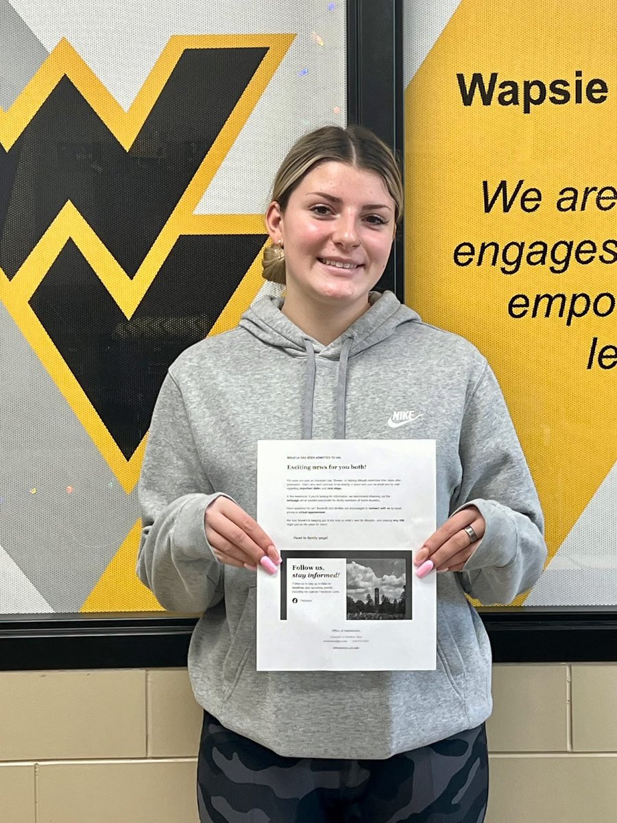 Wapsie Valley High School Counseling Department tweet media