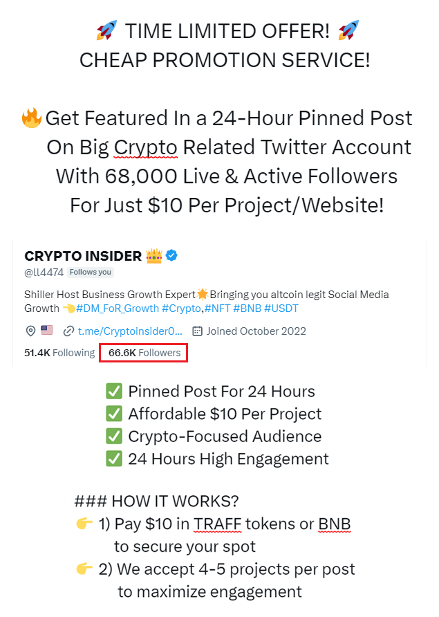 TraffCoin's tweet photo. If You Want To Promote Your Website
Please Leave a Comment Or PM Me! https://t.co/Lvanr7UzIS