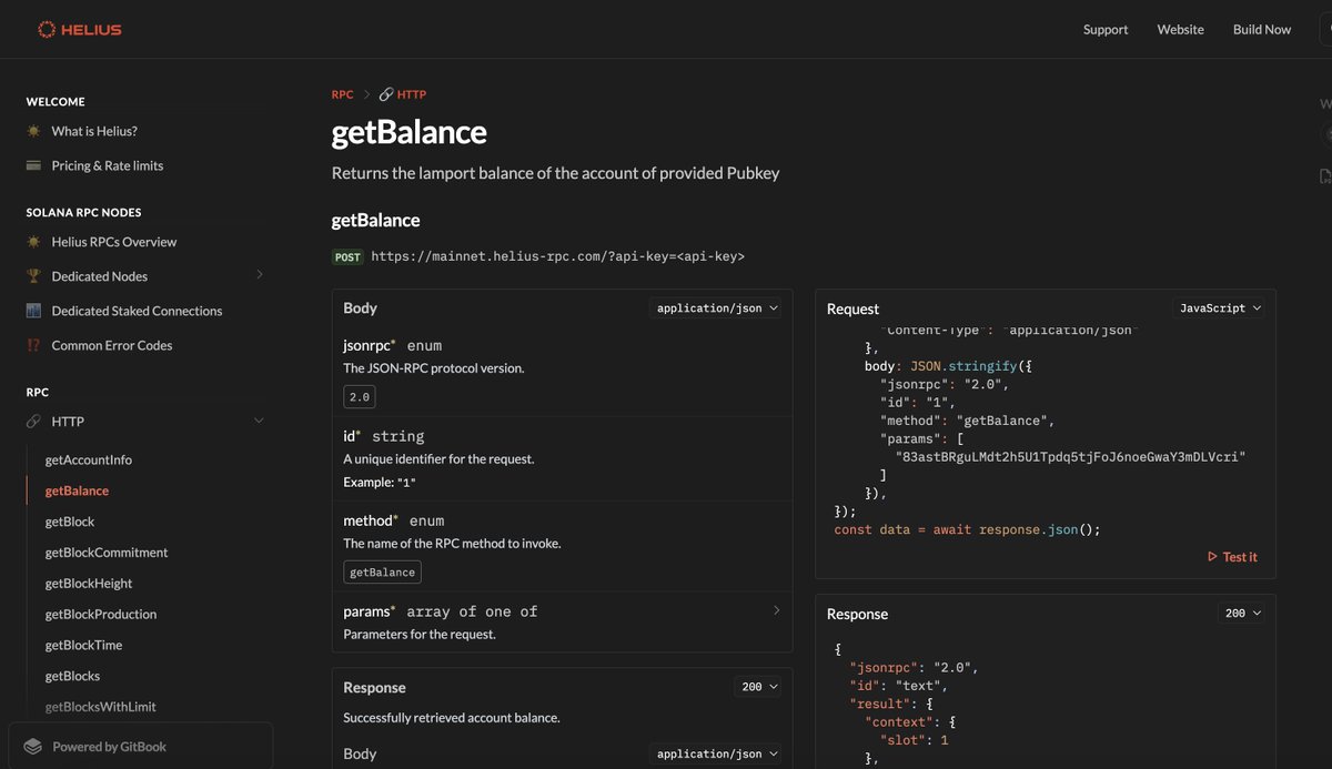 you can now test/run all Solana RPC methods directly from @heliuslabs docs  learn, read, test — all in one place, with code samples and descriptions,  for free faster